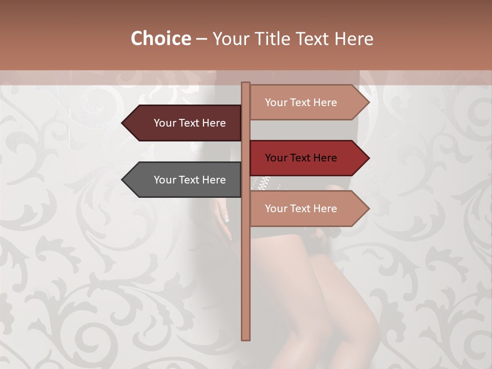 Stripper Woman Dancer PowerPoint Template