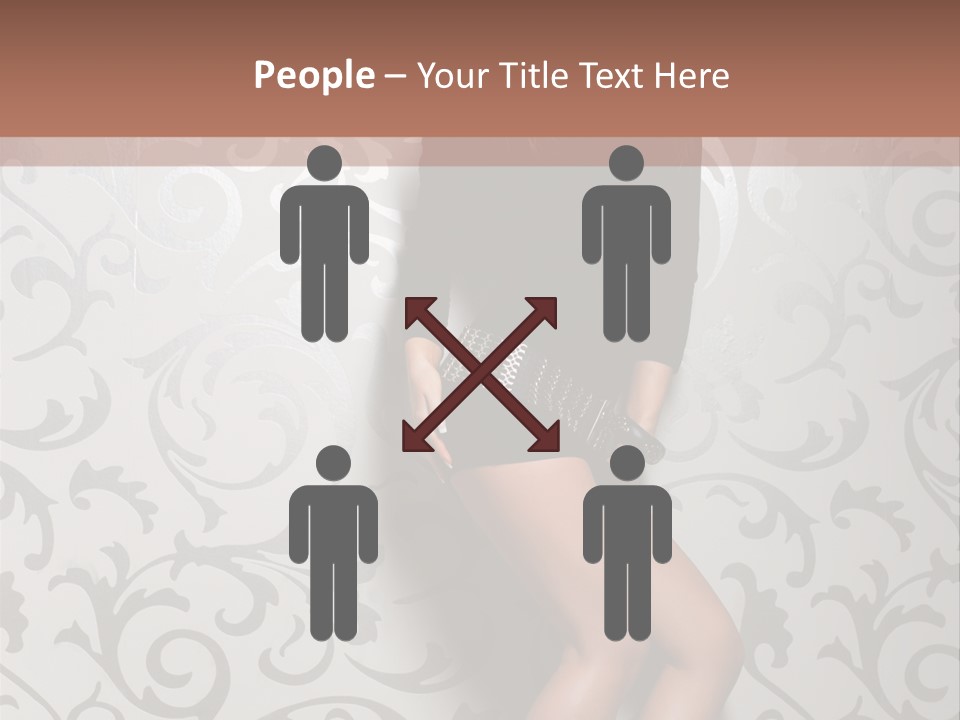 Stripper Woman Dancer PowerPoint Template