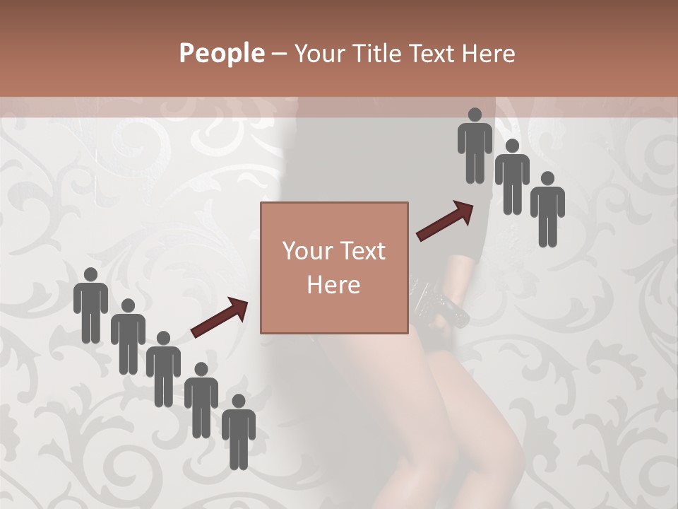 Stripper Woman Dancer PowerPoint Template