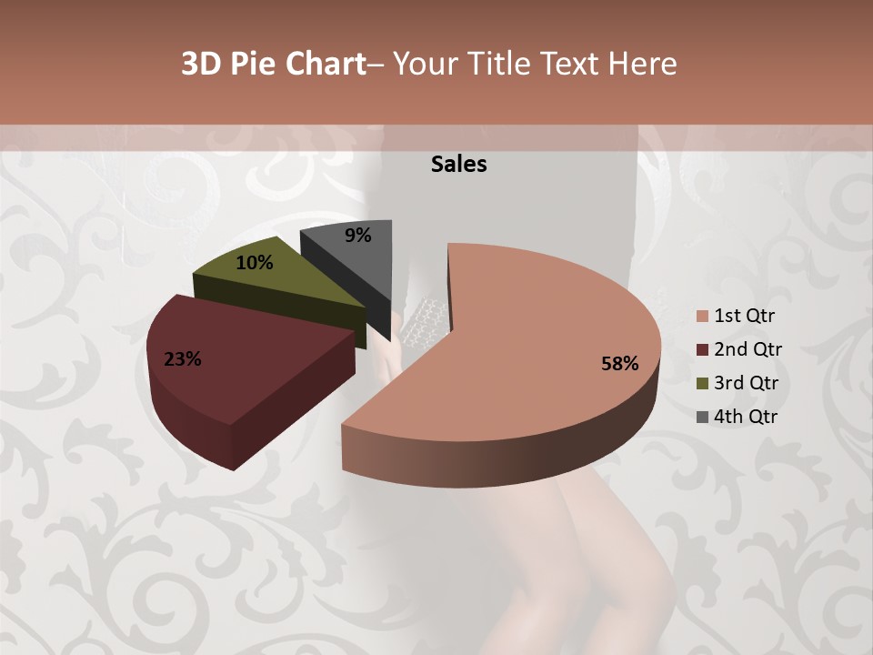 Stripper Woman Dancer PowerPoint Template