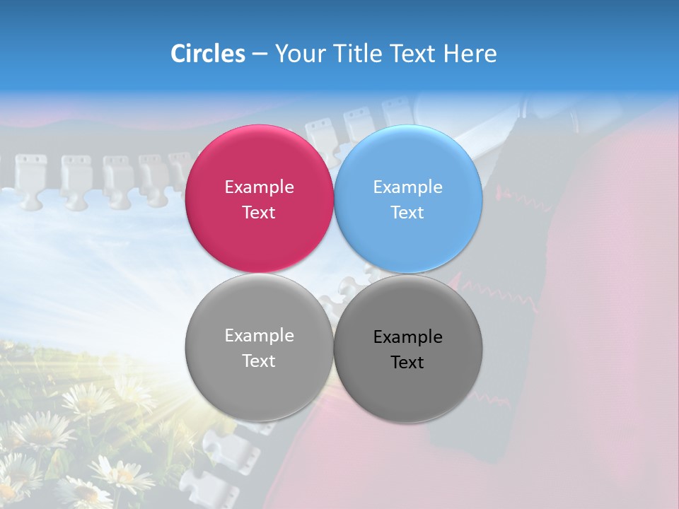 Sun Sunny Fresh PowerPoint Template