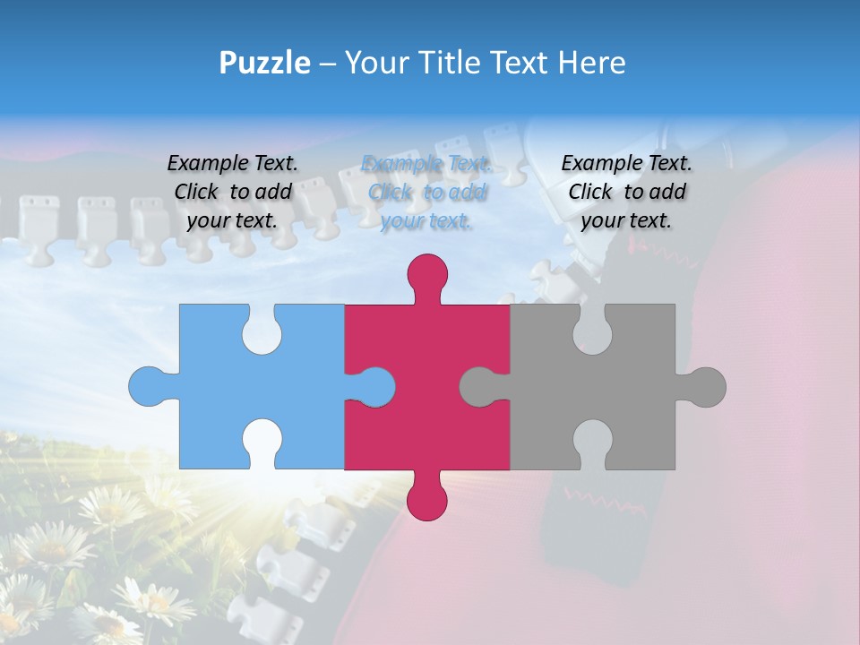 Sun Sunny Fresh PowerPoint Template