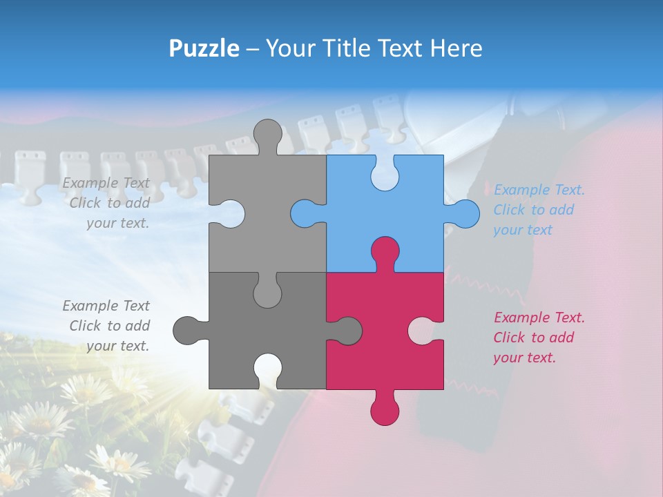 Sun Sunny Fresh PowerPoint Template