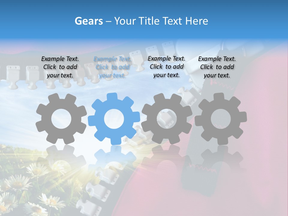 Sun Sunny Fresh PowerPoint Template