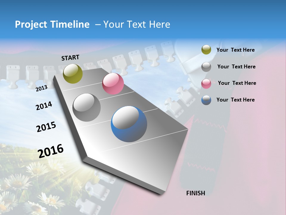Sun Sunny Fresh PowerPoint Template