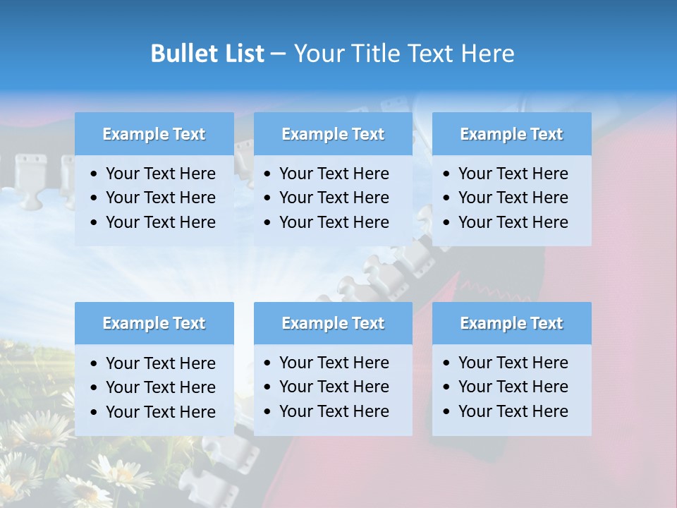 Sun Sunny Fresh PowerPoint Template