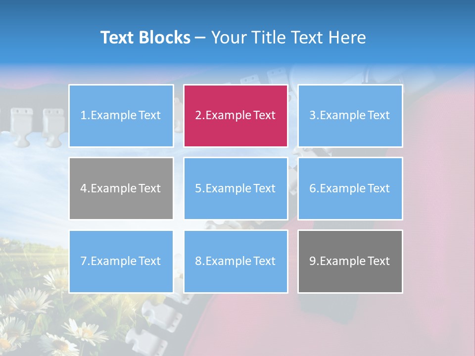 Sun Sunny Fresh PowerPoint Template
