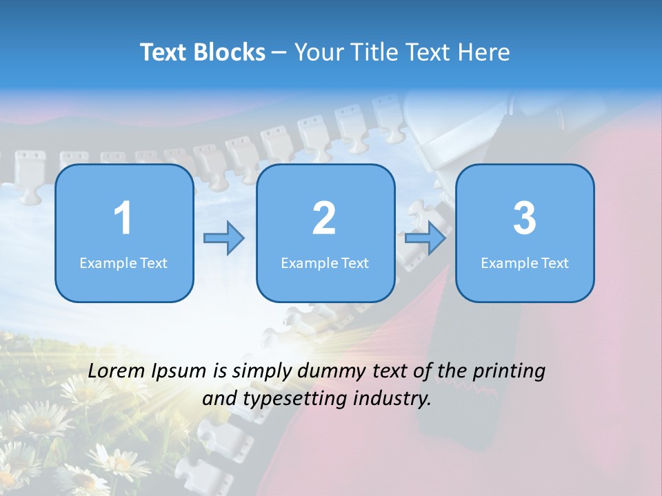 Sun Sunny Fresh PowerPoint Template