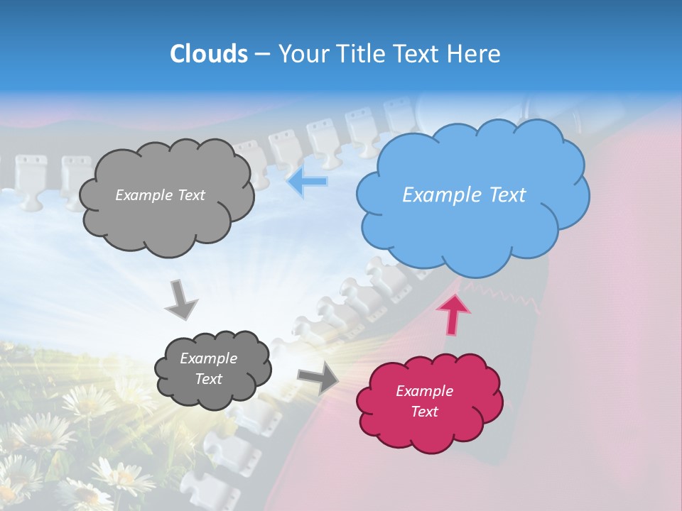 Sun Sunny Fresh PowerPoint Template