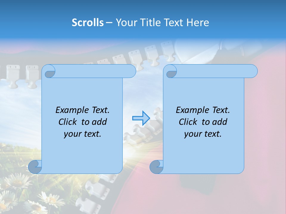 Sun Sunny Fresh PowerPoint Template