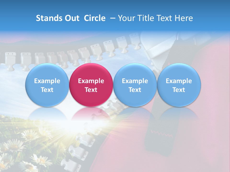 Sun Sunny Fresh PowerPoint Template