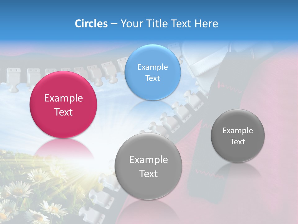 Sun Sunny Fresh PowerPoint Template