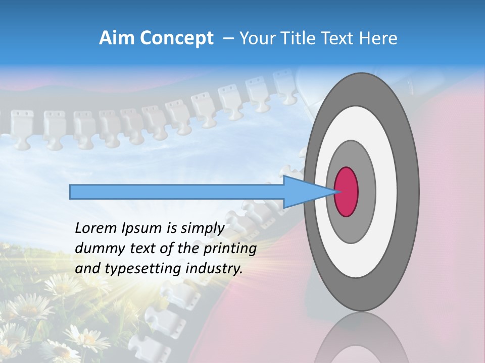 Sun Sunny Fresh PowerPoint Template