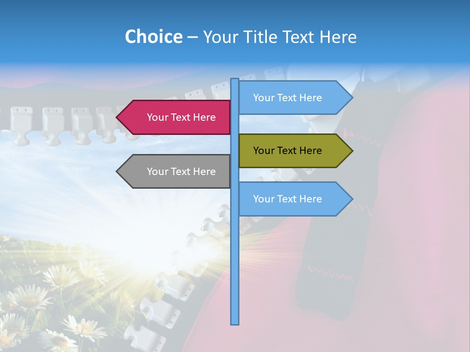 Sun Sunny Fresh PowerPoint Template