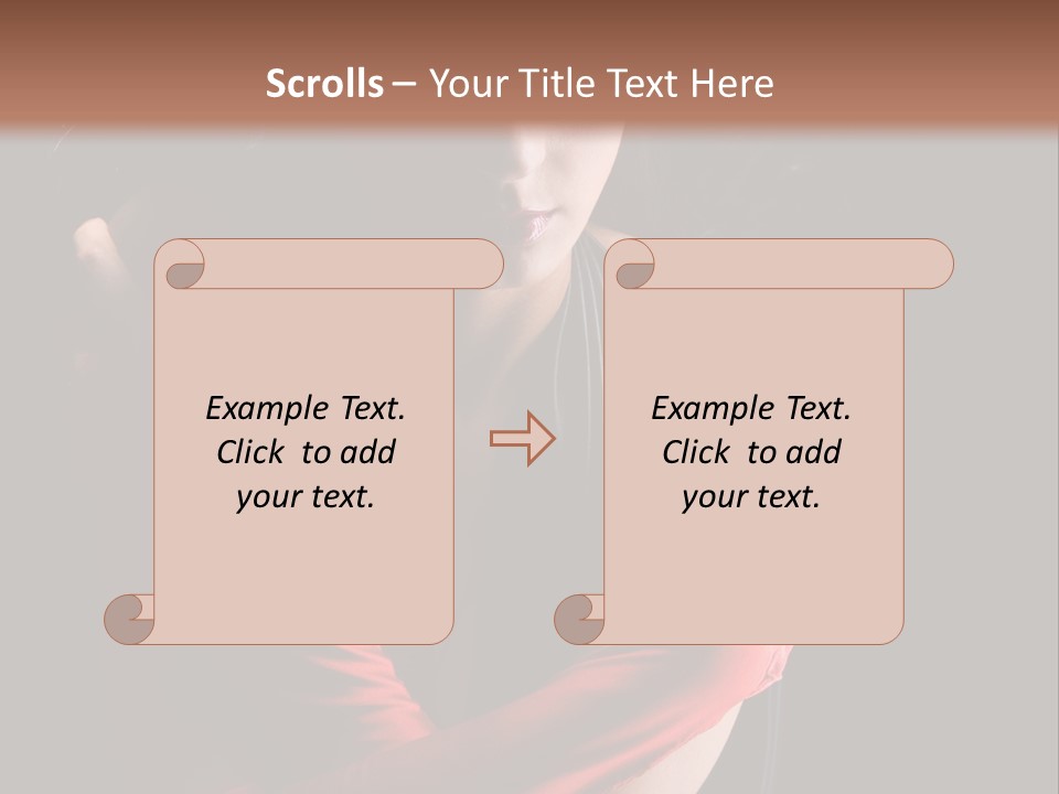 Frankincense Vicious Mystic PowerPoint Template