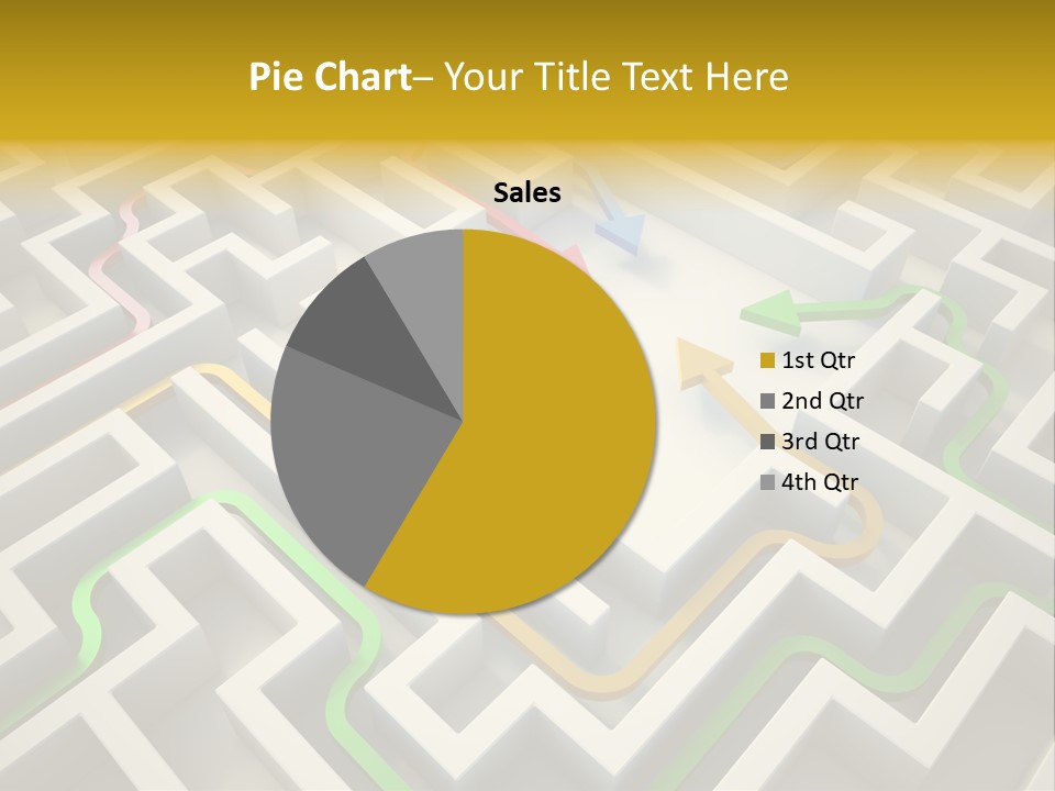 Decision Shape Technology PowerPoint Template
