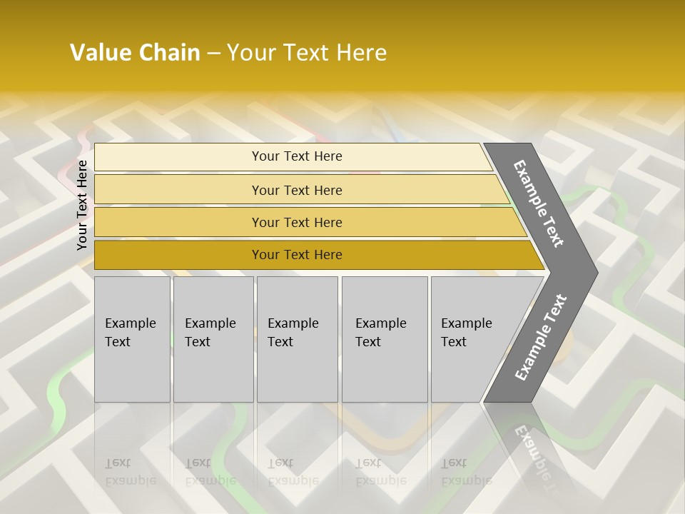 Decision Shape Technology PowerPoint Template