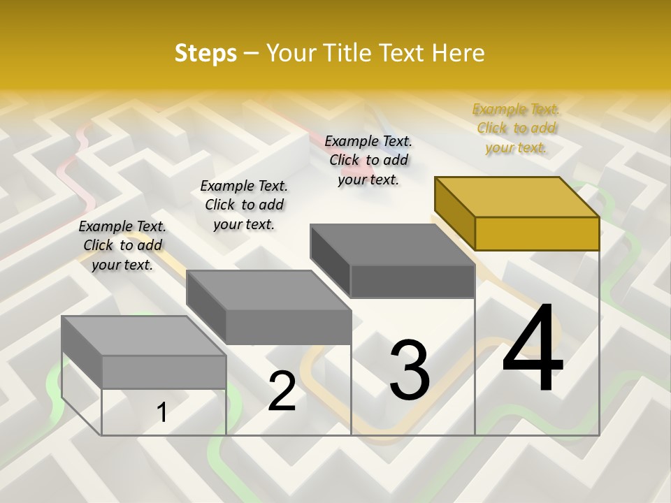 Decision Shape Technology PowerPoint Template