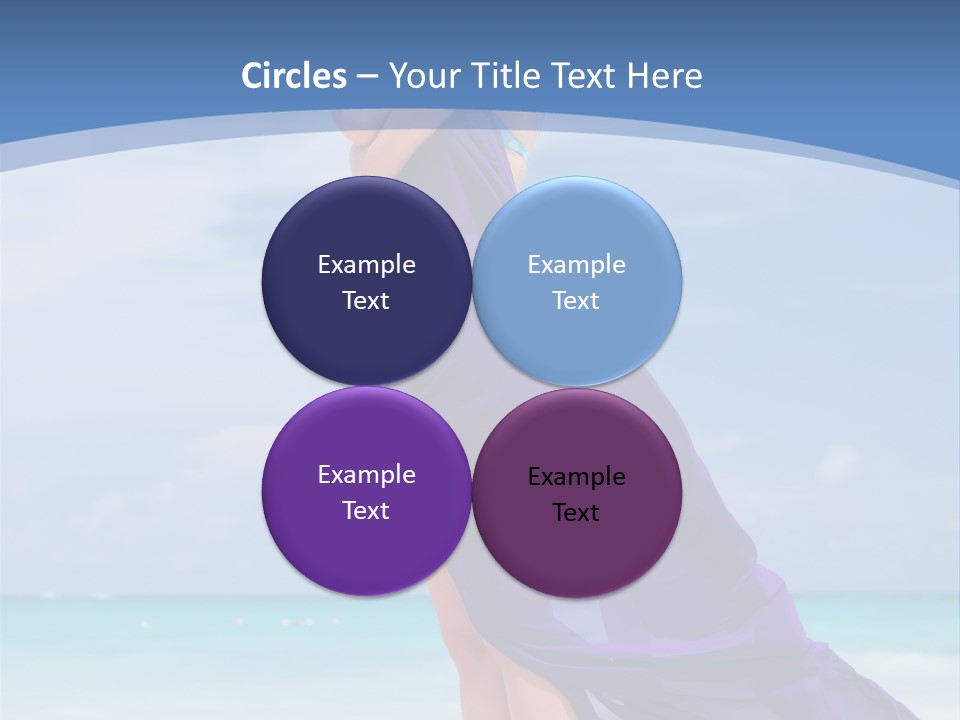 Vacation Turquoise Ocean PowerPoint Template