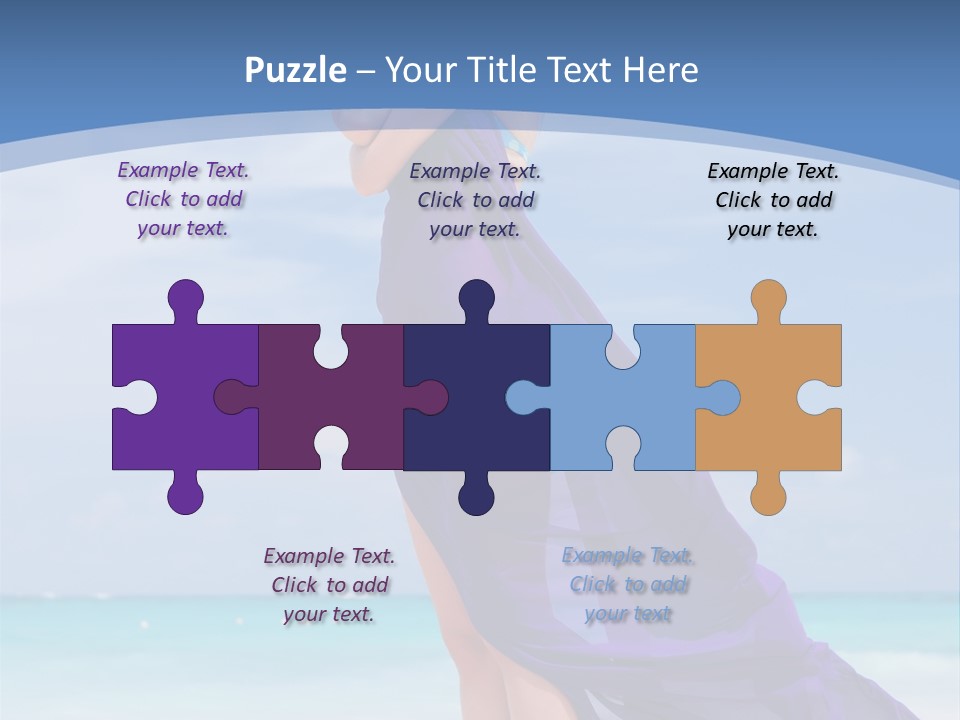 Vacation Turquoise Ocean PowerPoint Template