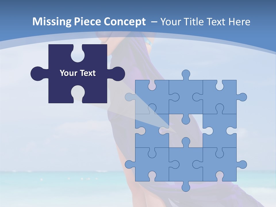 Vacation Turquoise Ocean PowerPoint Template