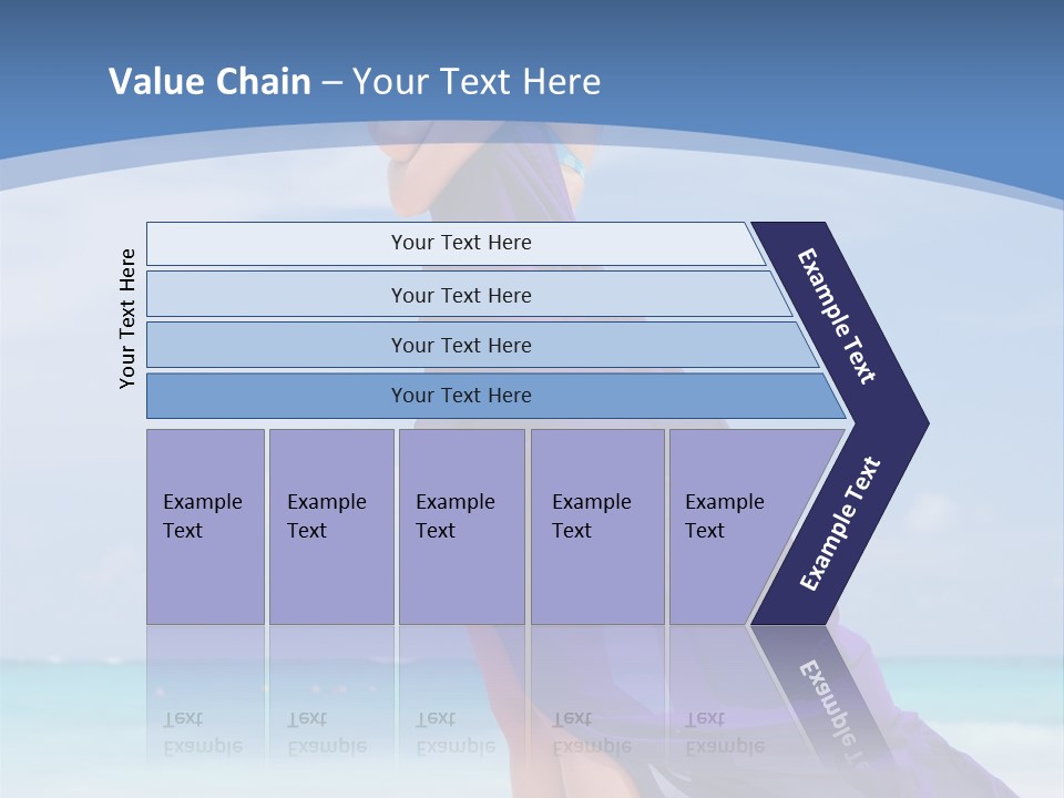 Vacation Turquoise Ocean PowerPoint Template