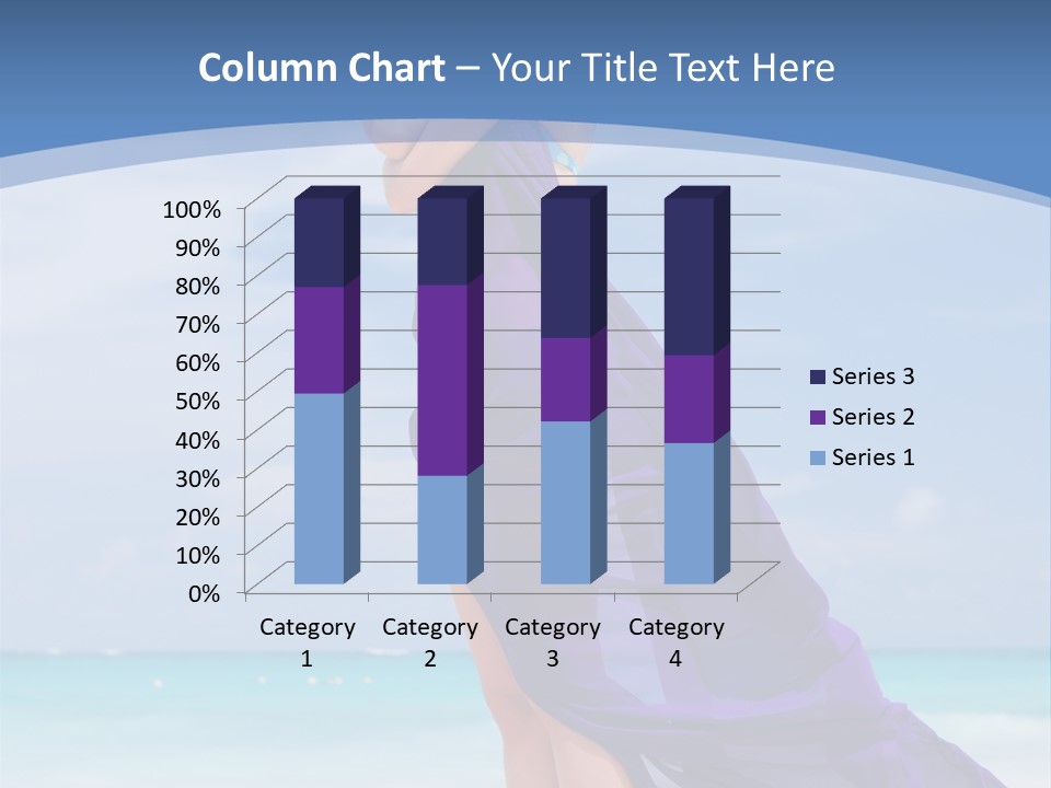 Vacation Turquoise Ocean PowerPoint Template