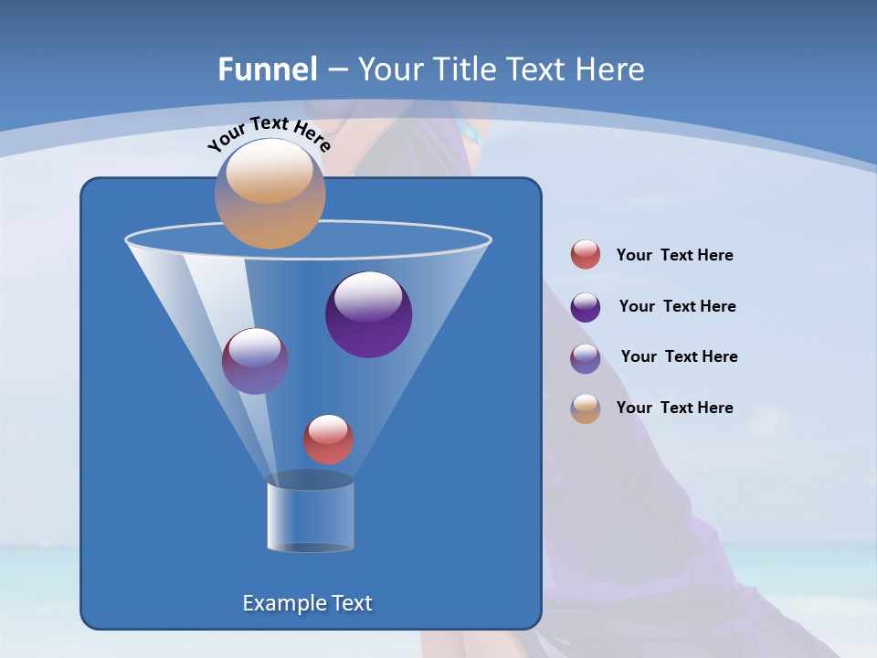 Vacation Turquoise Ocean PowerPoint Template