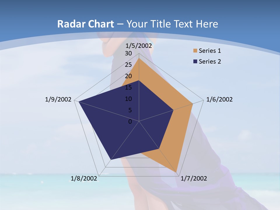 Vacation Turquoise Ocean PowerPoint Template