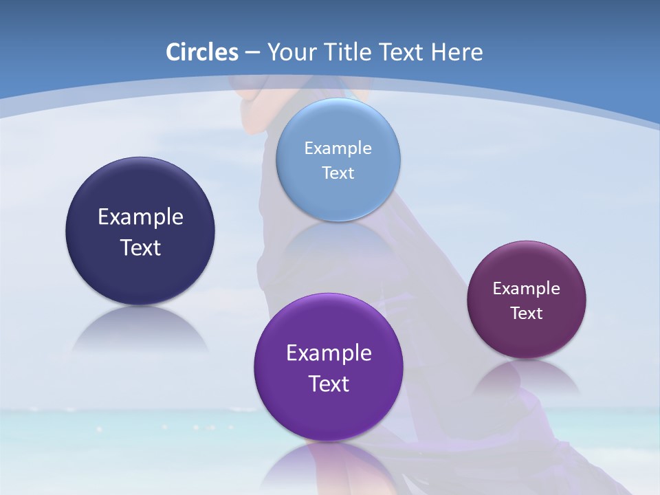 Vacation Turquoise Ocean PowerPoint Template