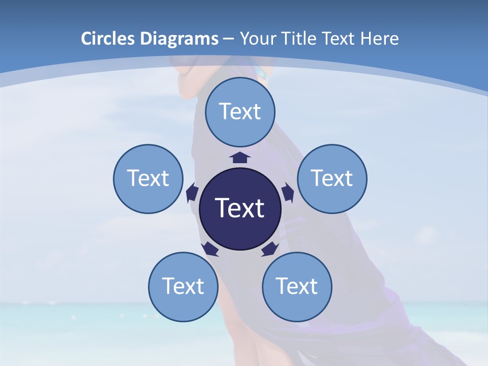 Vacation Turquoise Ocean PowerPoint Template