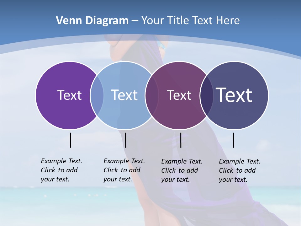 Vacation Turquoise Ocean PowerPoint Template