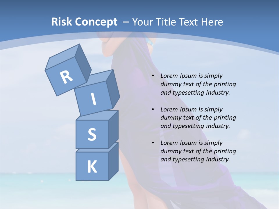 Vacation Turquoise Ocean PowerPoint Template