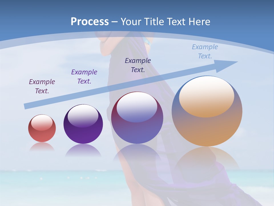 Vacation Turquoise Ocean PowerPoint Template