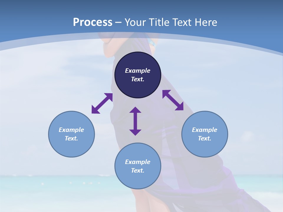 Vacation Turquoise Ocean PowerPoint Template