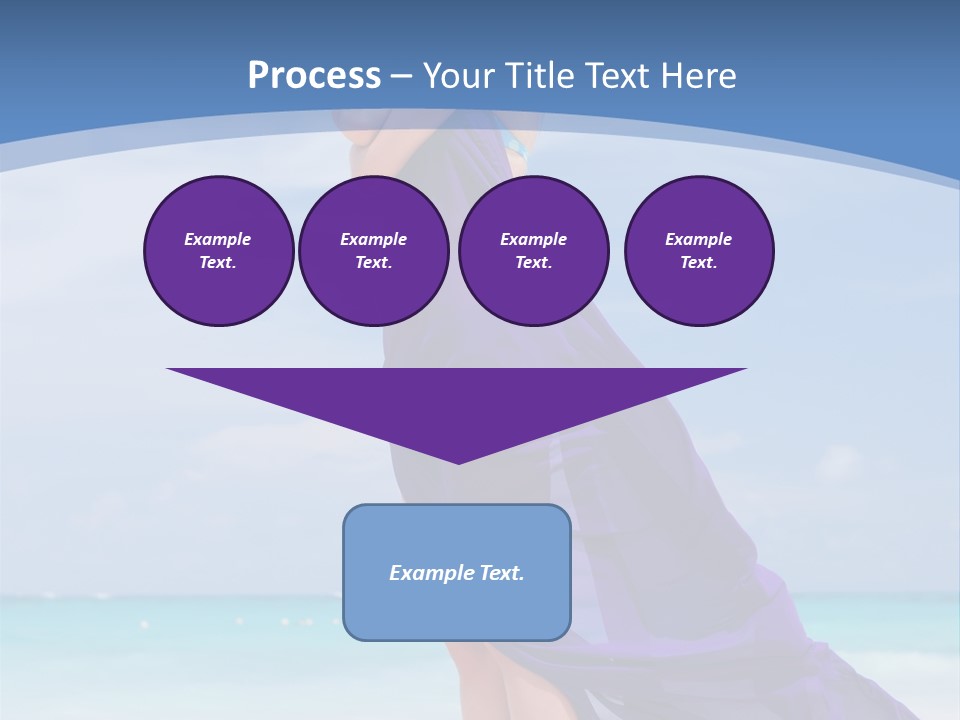 Vacation Turquoise Ocean PowerPoint Template