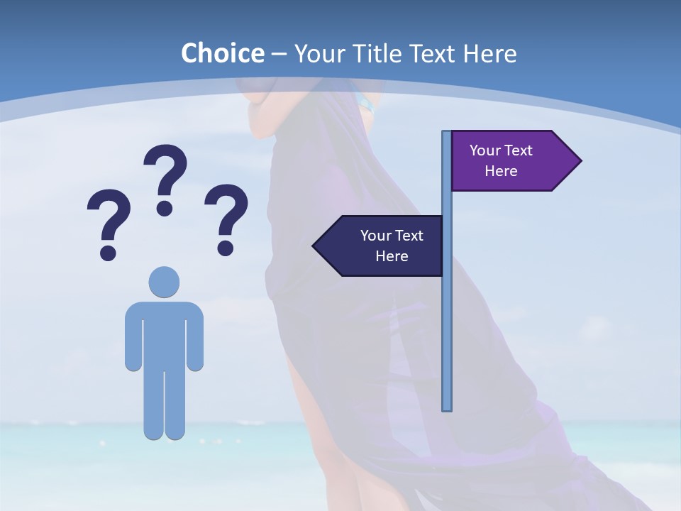 Vacation Turquoise Ocean PowerPoint Template