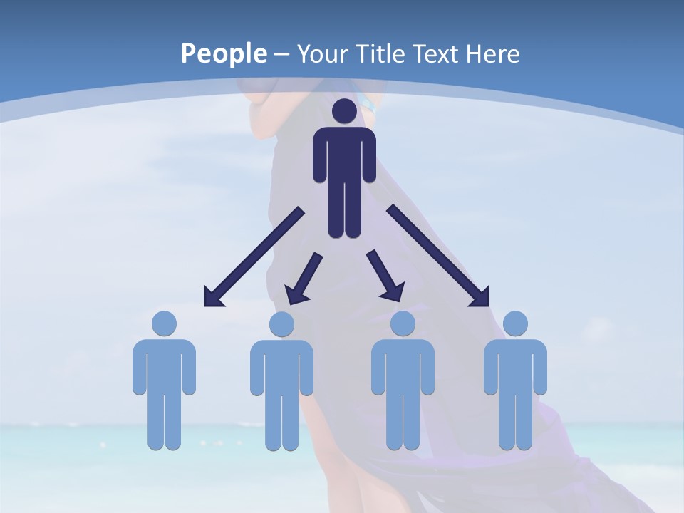 Vacation Turquoise Ocean PowerPoint Template