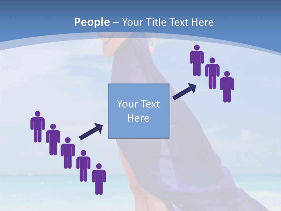 Vacation Turquoise Ocean PowerPoint Template