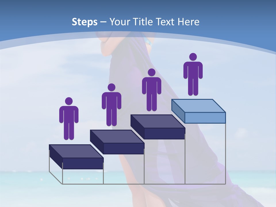 Vacation Turquoise Ocean PowerPoint Template