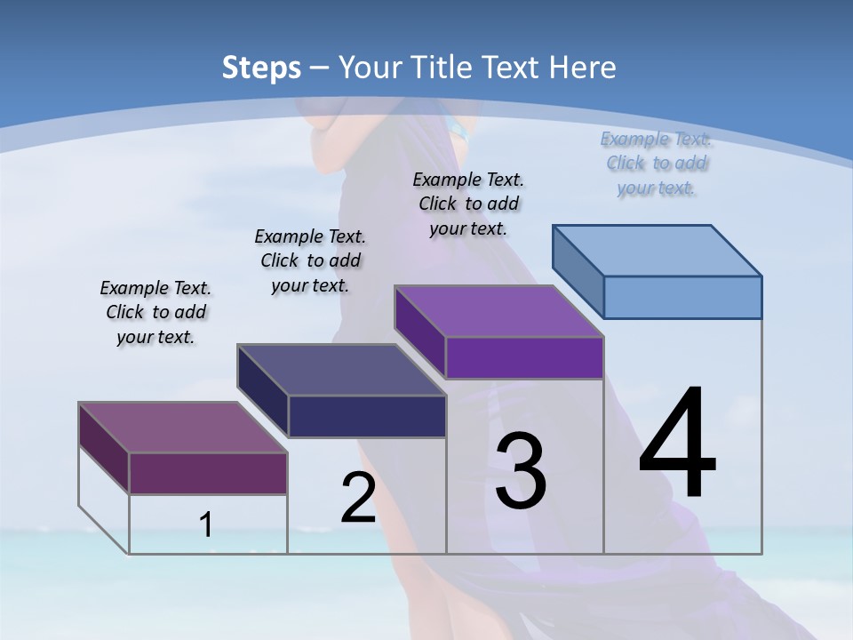 Vacation Turquoise Ocean PowerPoint Template