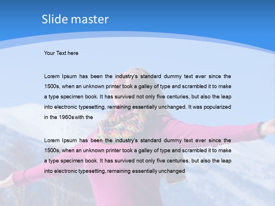 Individuality Contemplation Attractive PowerPoint Template