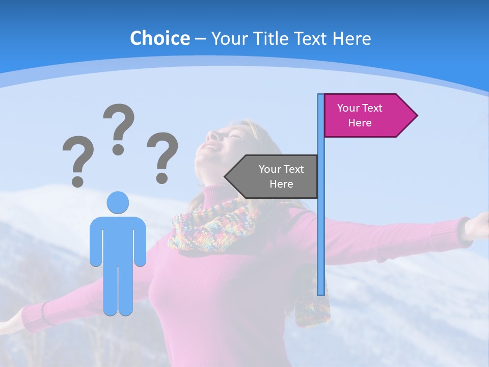 Individuality Contemplation Attractive PowerPoint Template