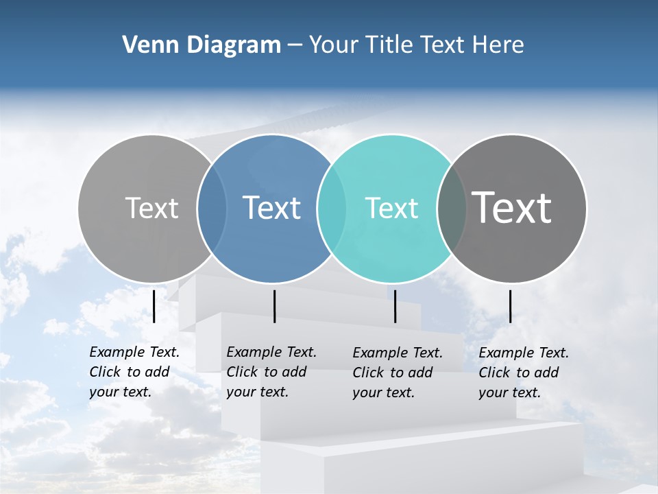Staircase Faith Freedom PowerPoint Template