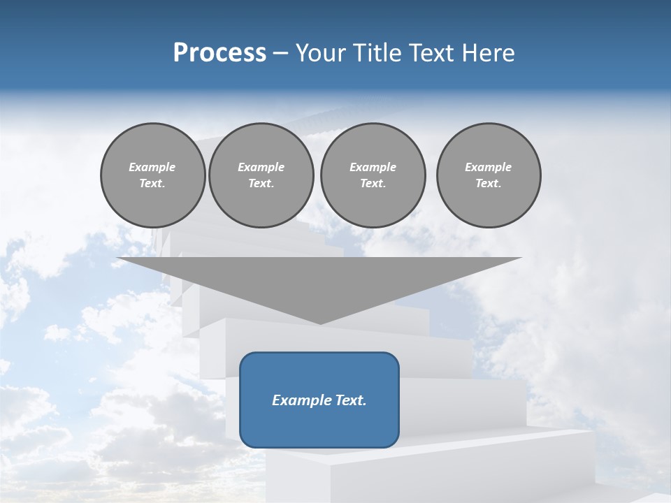 Staircase Faith Freedom PowerPoint Template