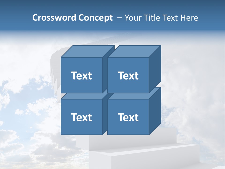 Background Air Cloud PowerPoint Template