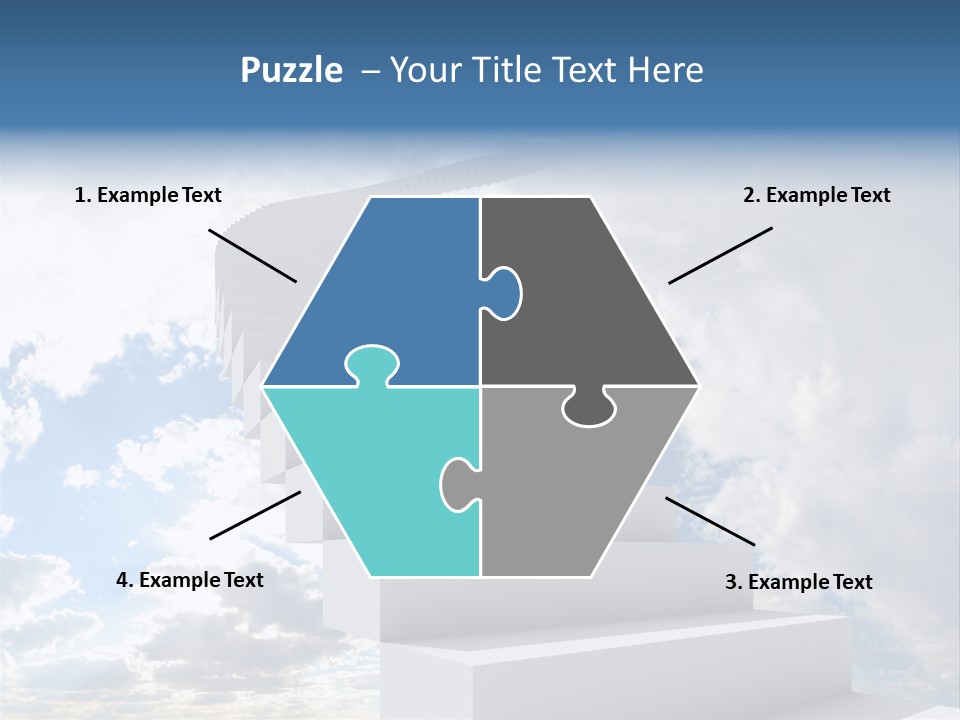 Background Air Cloud PowerPoint Template