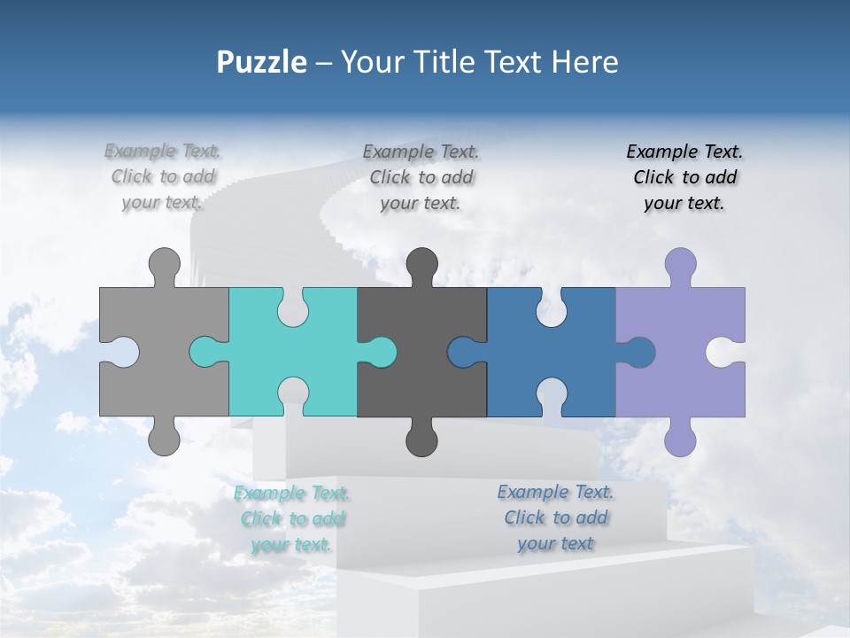 Background Air Cloud PowerPoint Template