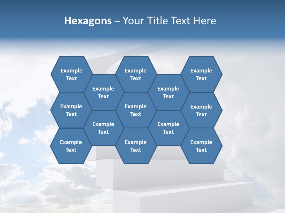 Background Air Cloud PowerPoint Template