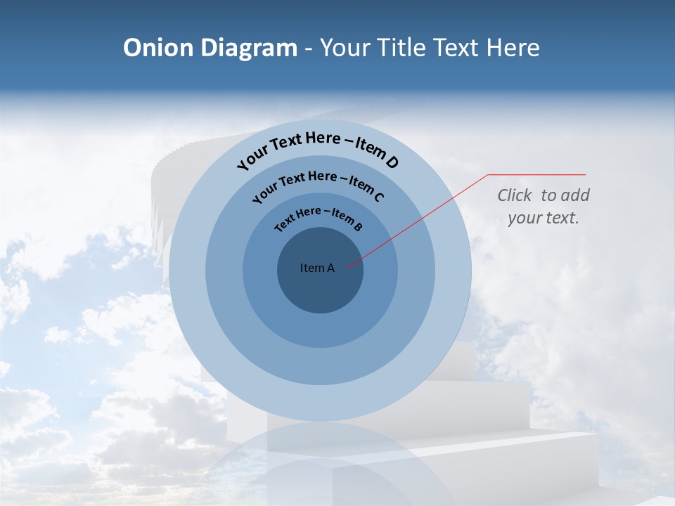 Background Air Cloud PowerPoint Template